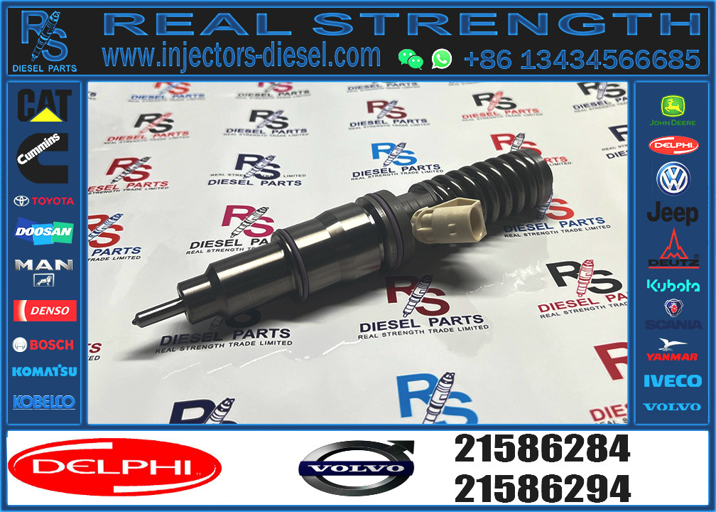 For Volvo D12D D9A DH12D Engine Parts Nozzles 3801437 4903319 21586284 Engine Common Rail Diesel Injector BEBE4C13001