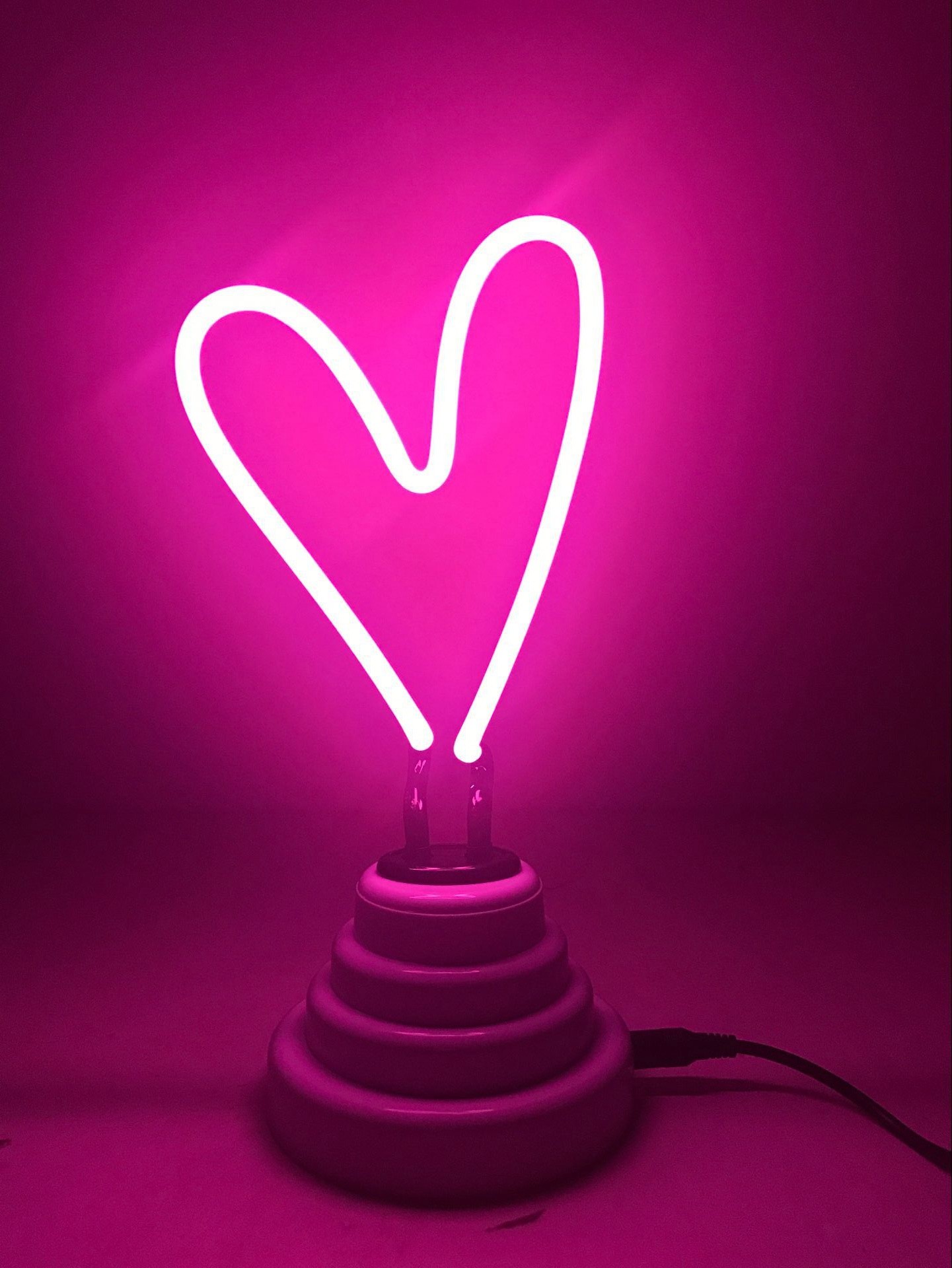 7x17 Neon Light Desk Lamp Rohs Neon Sign Table Lamp