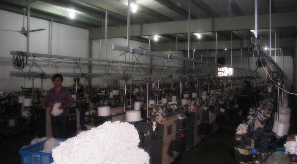 Garden T/C Gloves with Spandex for and Strengthness Made of 8-12 Cotton Material