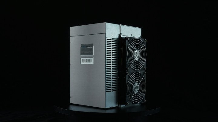 Aluminum HNS ASIC Miner Quiet Goldshell HS3 SE 930G 930W Ethernet Connection
