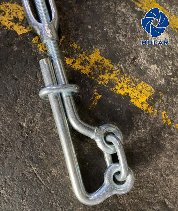 Wire Rope Fastener Shackles Turnbuckle Thimble Ferrules Eye Bolts Clips Eye Plate Rigging Hardware Kits