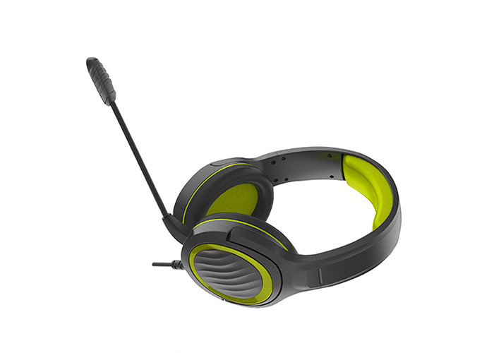 Steel headband USB Jack Gaming Headset Detachable Microphone For Pc