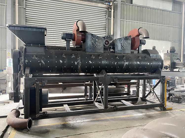 500-5000kg/H Glass Bottle Label Remover Machine 30kw PET Bottle Label Remover