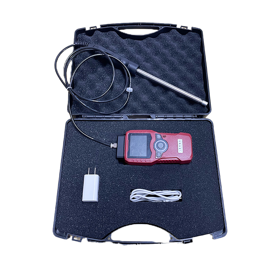 ZW-G100H RECHARGEABLE INFRARED LASER CH4 GAS DETECTOR WITH LCD DISPLAY