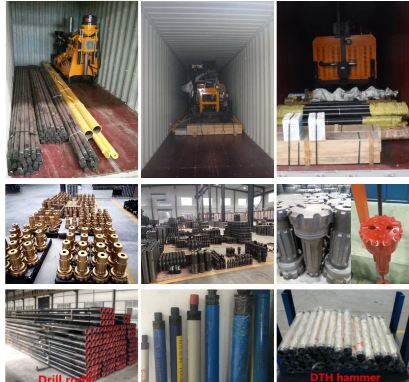 ISO9001 Small Borewell Core Sample Drilling Rig Machine