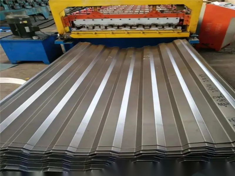 Dx52D SECC Corrugated Roof Sheet Hot Dip 0.5mm CGI SGCC