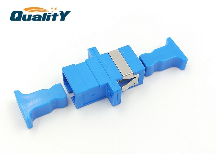 Factory Supply Simplex SC UPC Single Mode Fiber Optic Adapter panel to swith ethernet