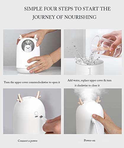 300ml Ultrasonic Cool Mist Air Humidifier