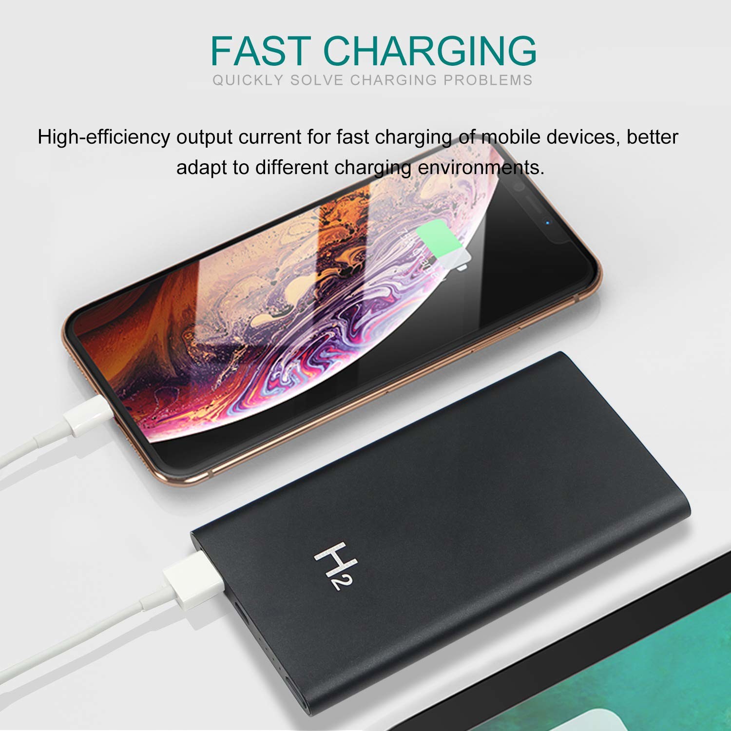 Hot Mini HD 1080P SPY Hidden Camera Power Bank Motion Detection Recorder 5000mAh Device Charger Black H2