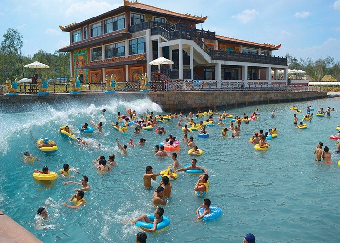 Commercial Artificial Water Amusement park Wave Pool Air Blowing Wave Machine