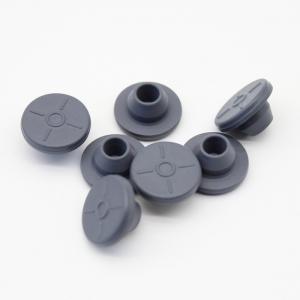 Buy cheap 13mm Grey Bromobutyl Rubber Stopper Self Sealing Chemicals Resistant product