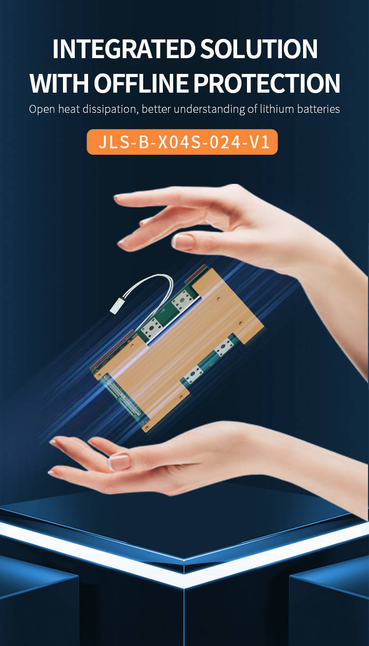 16s Bms Lifepo4 250a 300a 3.2v Lifepo4 Battery Bms 48v With Balance Smart Bms