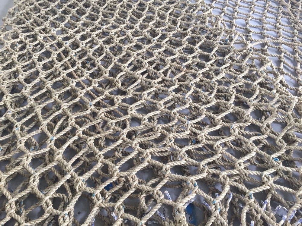 15mx15m Sisal Helicopter Non-slip Net for Safe Landing and Injury Prevention Solution