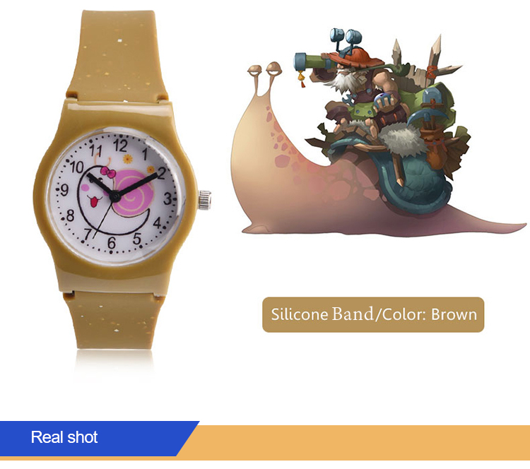 Oem Band Slim Sport Kids Waterproof Watch With Plastic Case And Quartz Movement