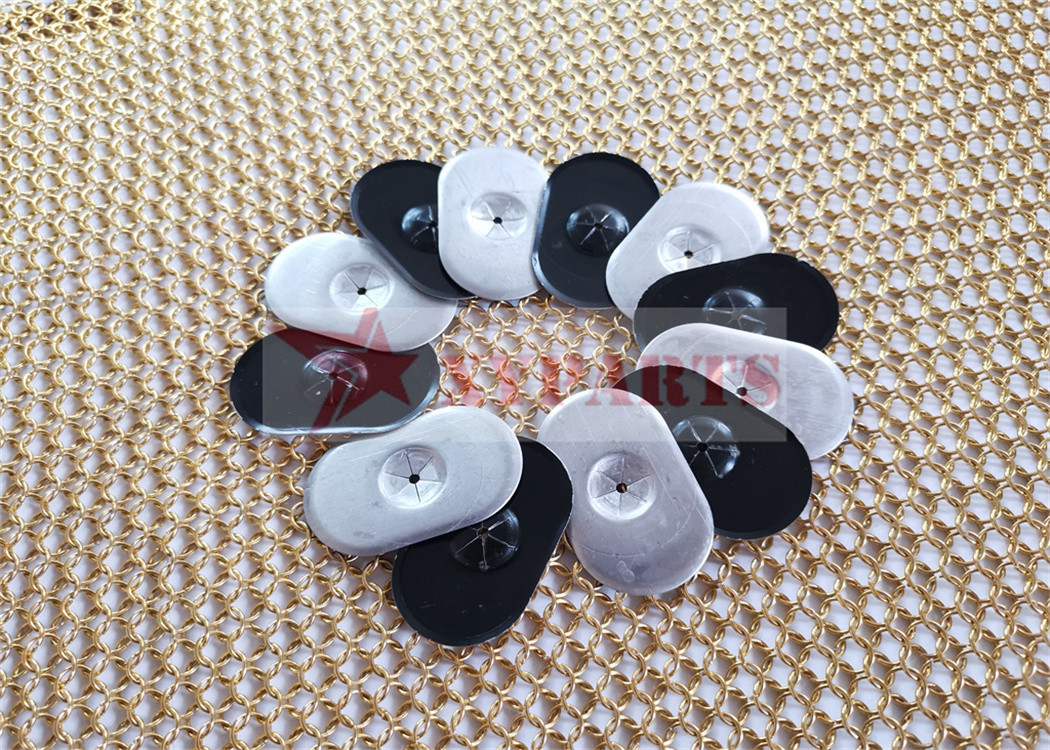 Self Locking Speed Aluminum Washers With UV Coated For Solar Aviary Guard Kit