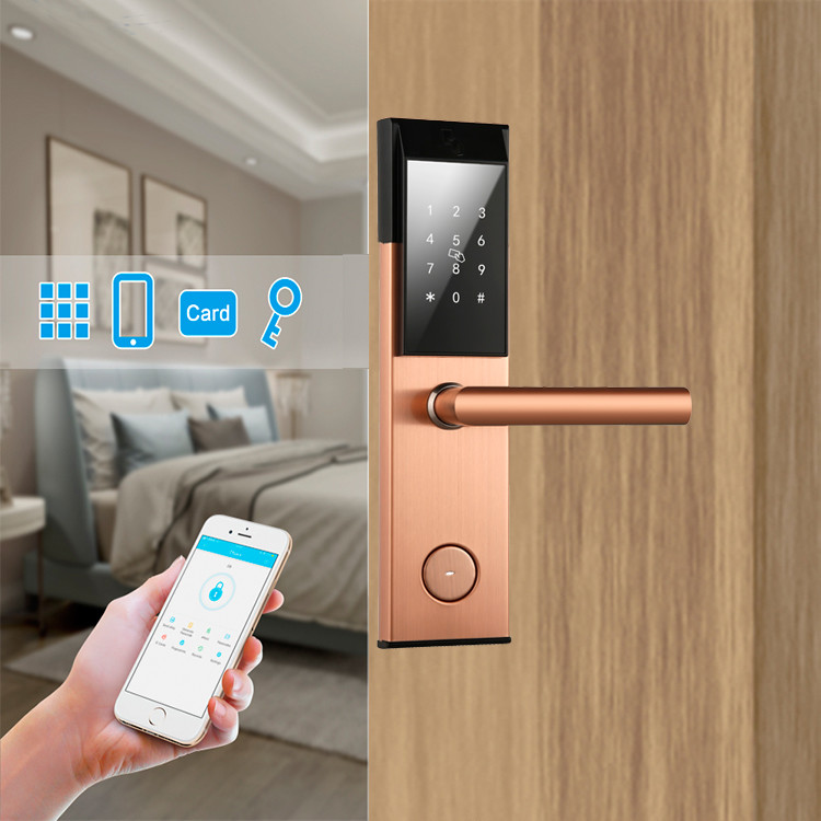 Intelligent Keyless Smart Door Lock Digital Password room lock For Home Apartment Office