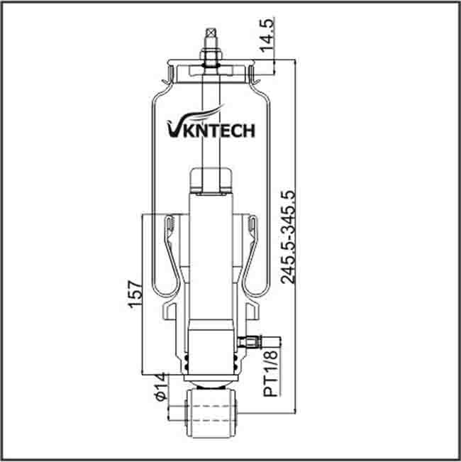 SCANIA 1331621 Cabin Air Springs For Trucks 1S1232 Sachs 112320 Heavy Truck Air Bags Monroe CB0065 VKNTECH 1S1621