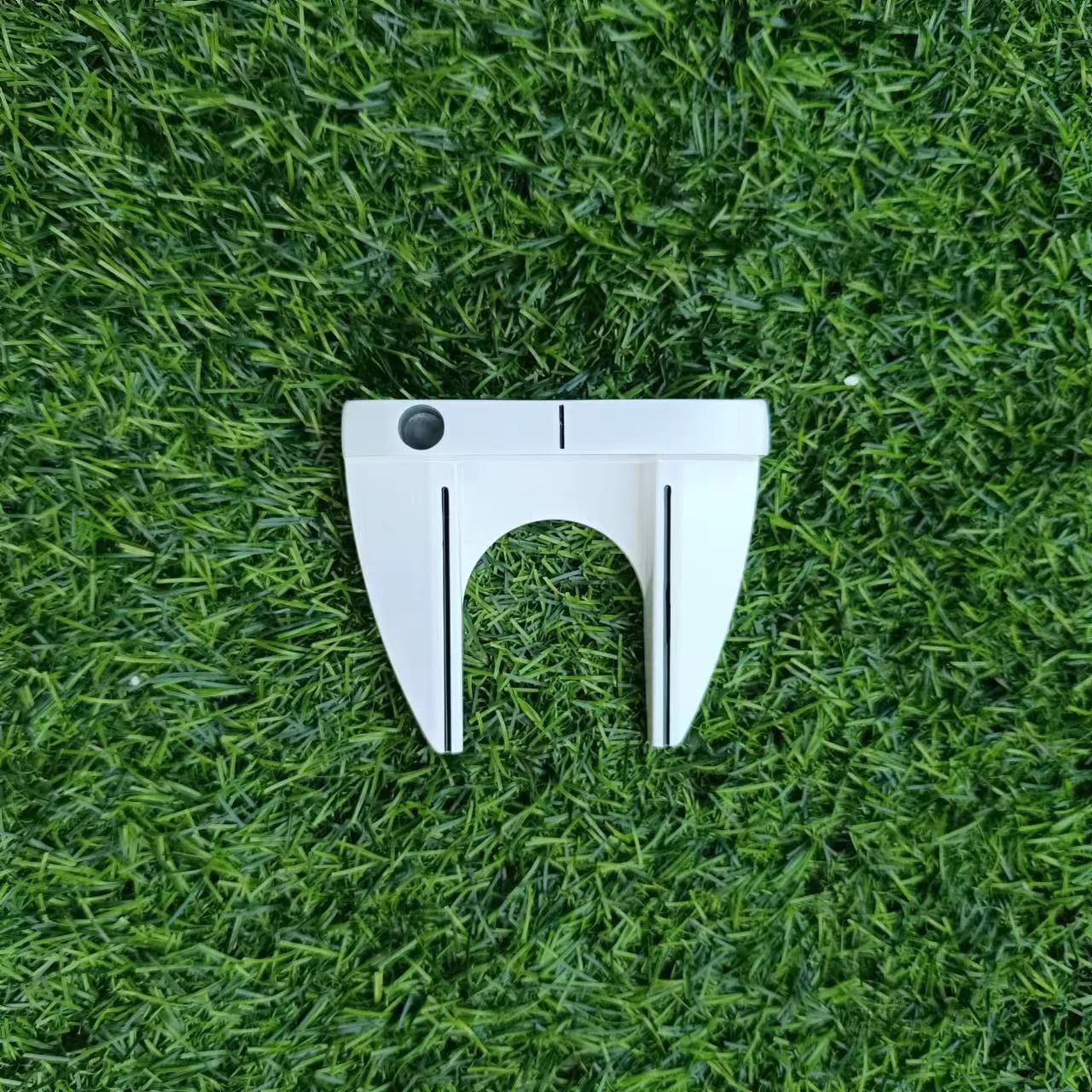 mallet golf putter, golf head , golf putter , complete golf putter