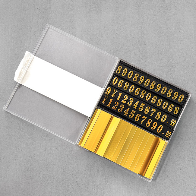 AaL-60-22 Large Plastic Pricing tags with Aluminum alloy Base