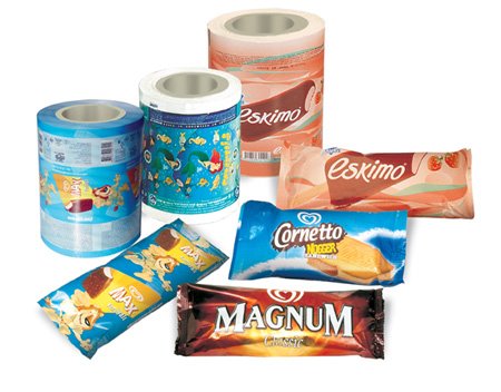 Customer'S Logo BOPP Food Grade Plastic Films Roll For Laminating Pouches