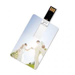 China Plastic Customized Promotional Gifts 4GB Business Credit Card USB Flash Drive on sale