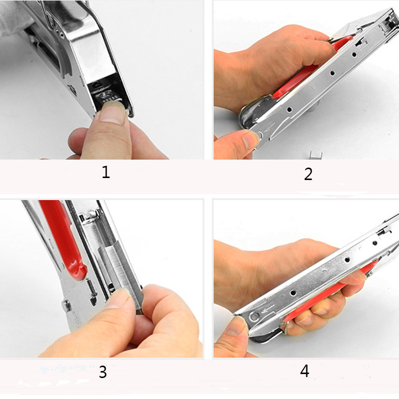 Portable Heavy Duty Nail Tacker Staple Gun for Decoration Upholstery