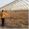 Buy cheap Double Arches Double Film Agricultural Growing 10X50m Single Span Greenhouse from wholesalers