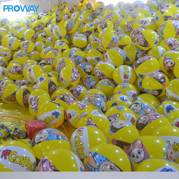 Custom Logo Beach Balls - Personalized Inflatable Pool Balls for Summer & Events