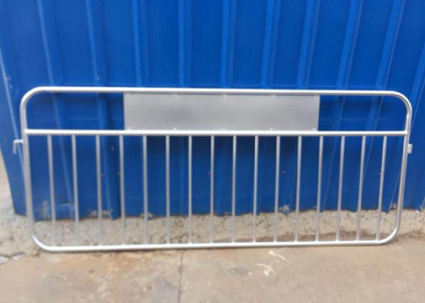 Quality Steel Crowd Control Barriers Ireland  Detachable Feet Type With Galvanized Surface for sale