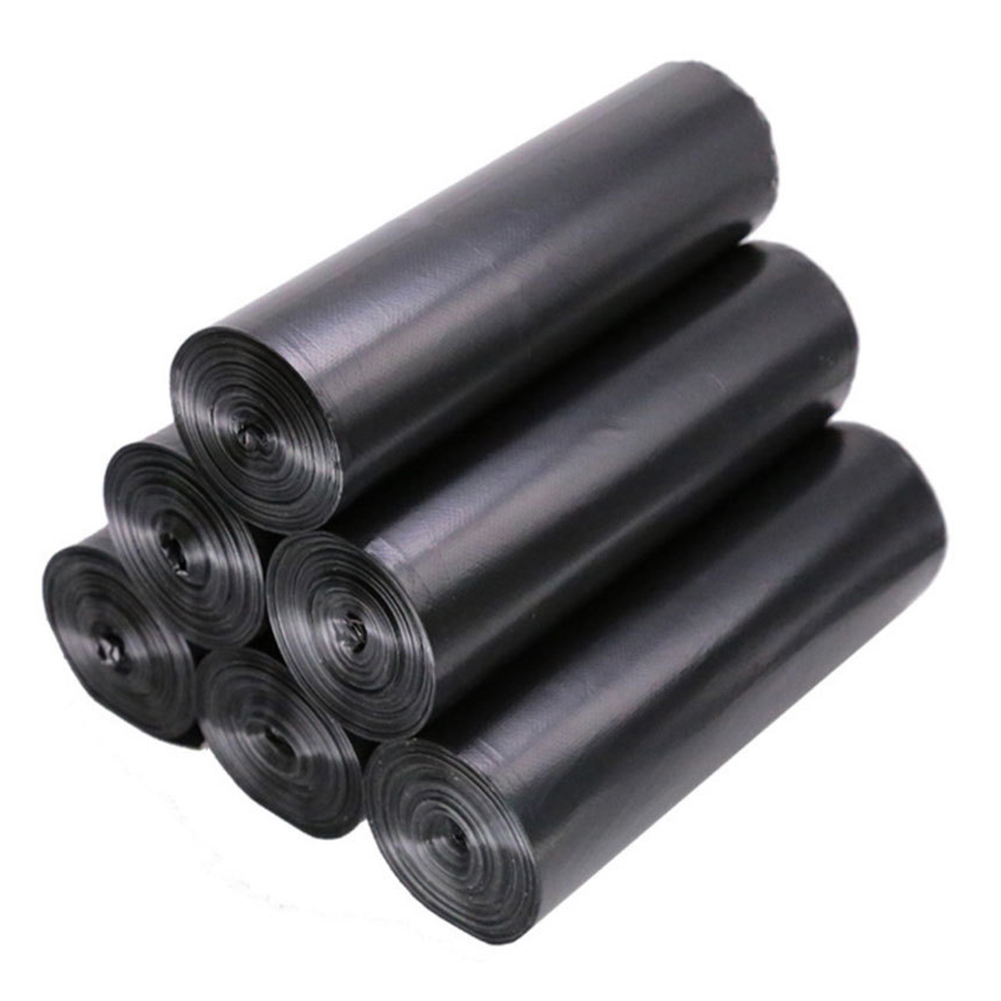 Strong and Durable Large Black Trash Bags for Construction Sites Yard Waste Commercial