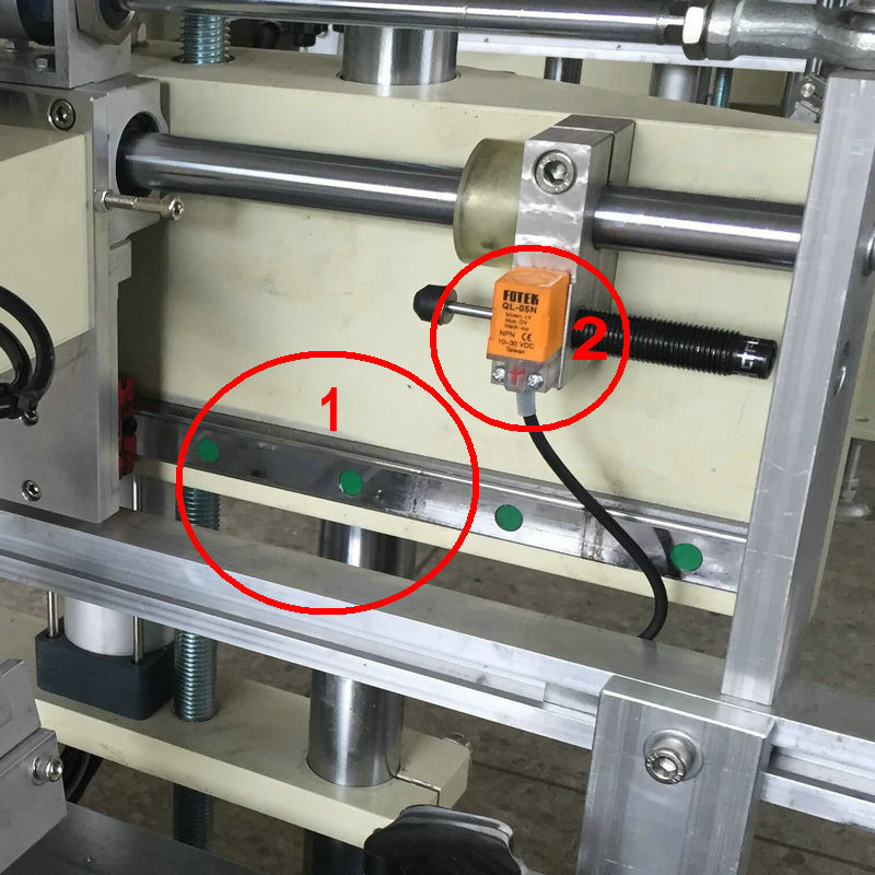 220V 50Hz Shopping Bag Printing Machine Auto Stop print Adjustable Speed