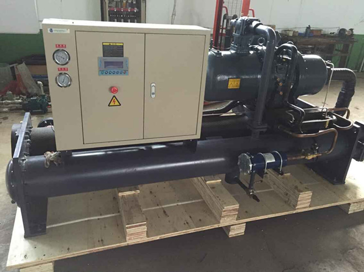 100HP 85Tr Screw Water Cooled Water Cooling Chiller From Mgreenbelt