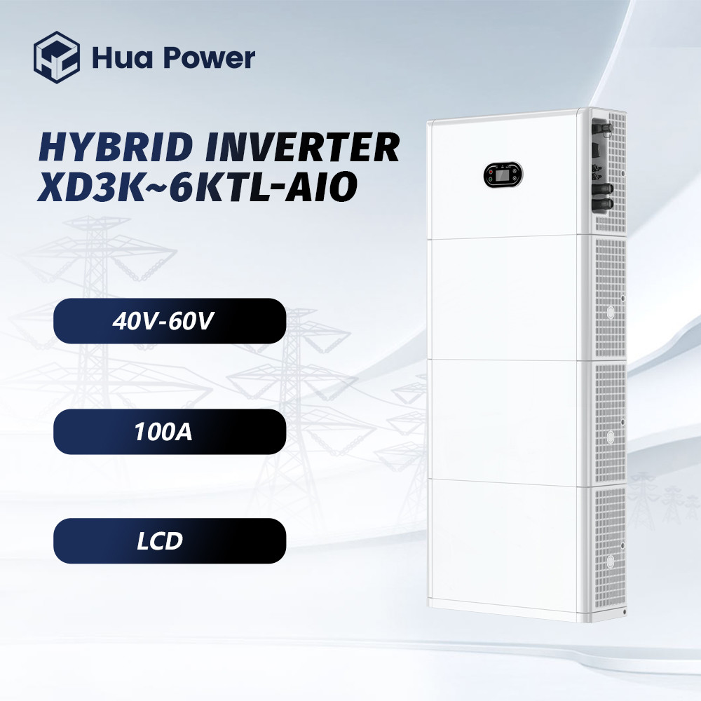 All-in-one Home Energy Storage Battery with Hybrid Inverter LFP battery inside