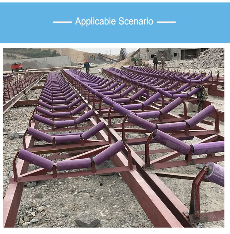 Heavy Duty 219mm Stainless Steel Conveyor Rollers For Belt Conveyor System