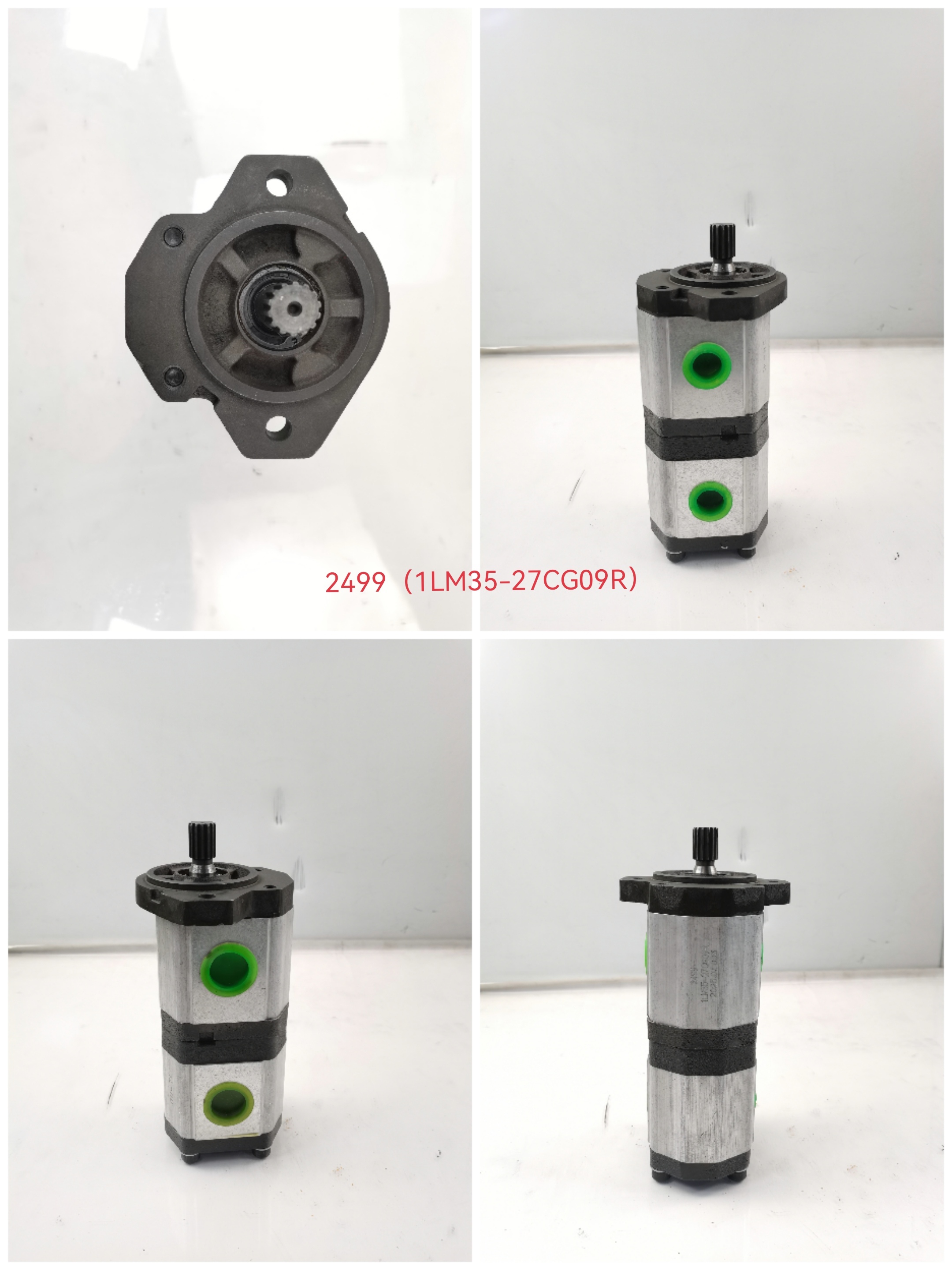 Customizable Gear Pump 1LM35-27CG09R Hydraulic Oil Transfer Pump Used in Heavy Machinery Aluminum alloy Material One year warranty Pump Factory Supply