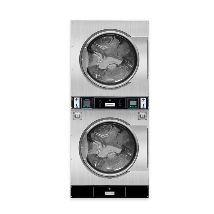Coin Operated Washer Dryer Machine with Dry Washing Function 820x910x2000mm Size