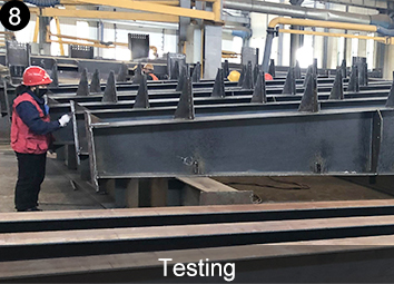 Q235 Q355 Prefabricated Welding Steel Structure Hangar For Industrial Warehouse Construction