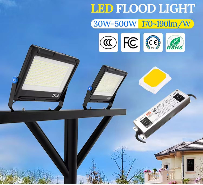 Wall Mount 100W Flood Light Lamp Led Floodlight Outdoor For Fountain Building Facade
