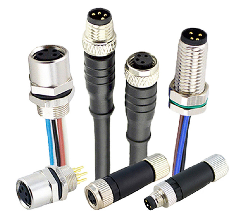 Ip67 M12 Circular Connector Industry Plug And Socket Male Female 8 pin aviation waterproof connector