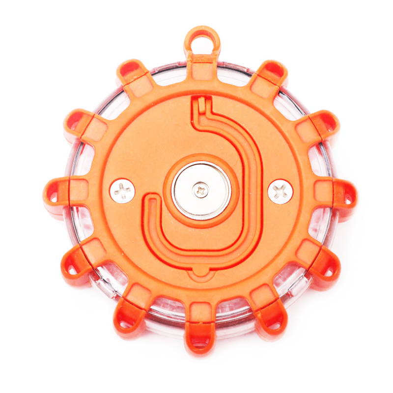 ABS LED Multi-function Traffic Safety Flashing Warning Light with Magnet and Hook