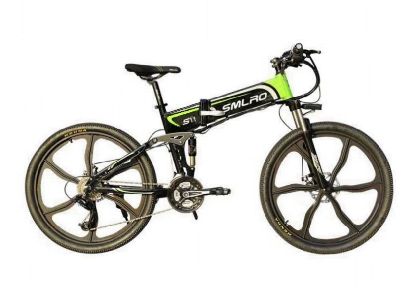 40km/H 26 Inch Folding Electric Bike , SMLRO S11 Electric Bike