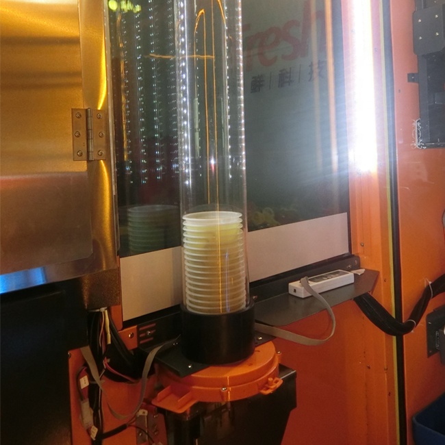 Fresh Orange Juice Vending Machine Smart Extractor Customized Color