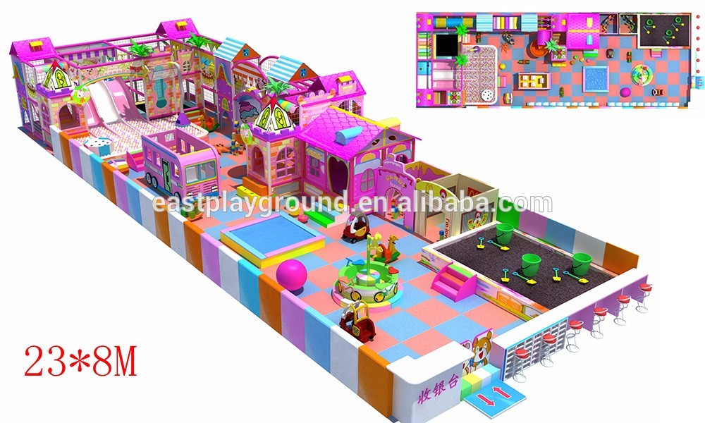 Comericial soft indoor play areas for kids