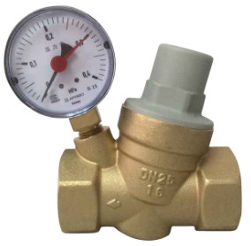 Adjustable Pressure Safety Valve Lead Free Brass Female NPT Thread For Water Pipeline