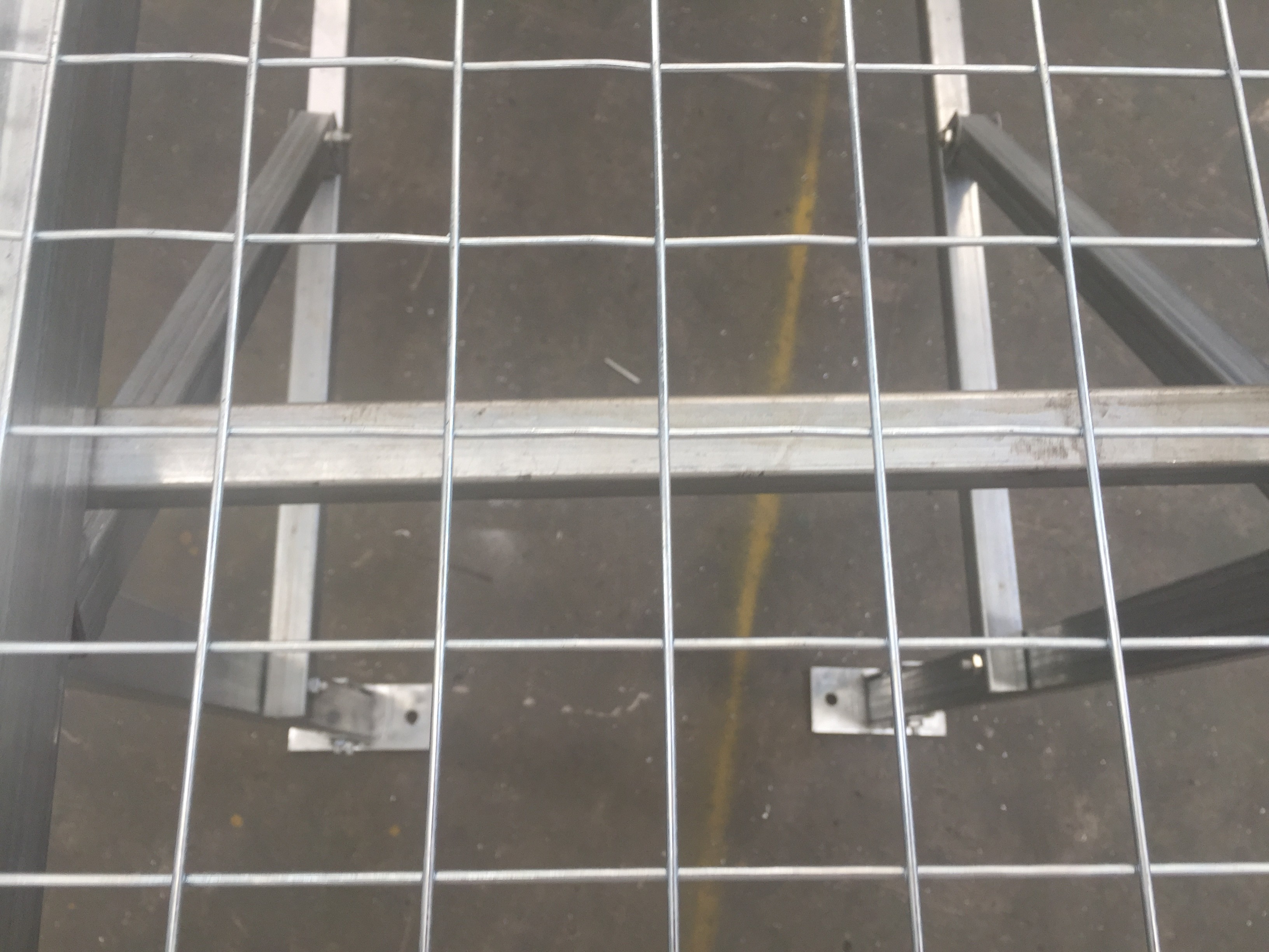PVC Coated Welded Wire Mesh Fencing Panels For Greenhouse Smooth Surface