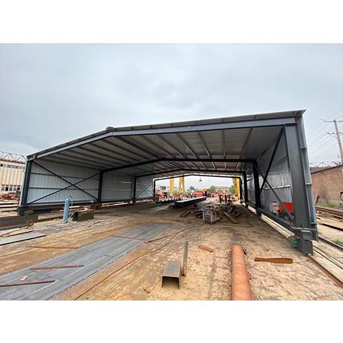 Fire Proof Industrial Steel Frame Buildings Modern Commercial Metal Building