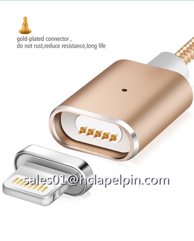USB Charging Magnetic Adapter Charger Cable for Mobile Phone,1M length Magnetic cable for sale