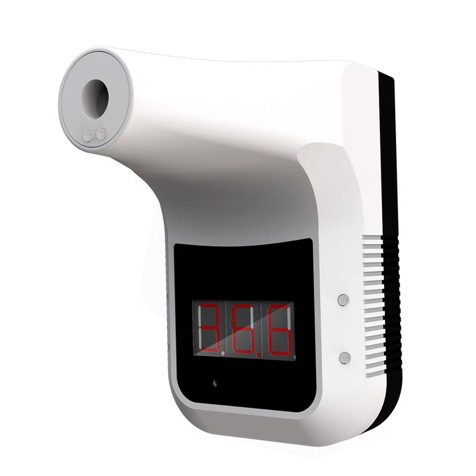 FCC 0.5s IR 24VDC Wall Hanging Forehead Termometer