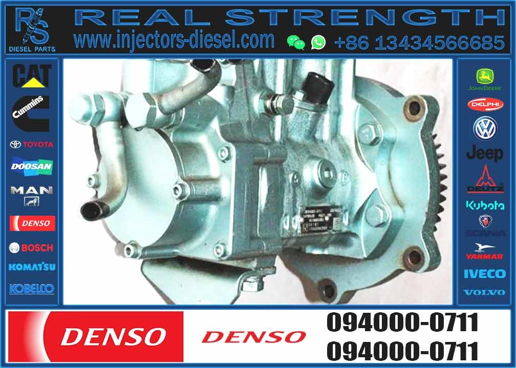 Original New Fuel Pump 094000-0711 Common Rail Pump VG1246080050 100% Genuine 094000-0710 VG1246080050