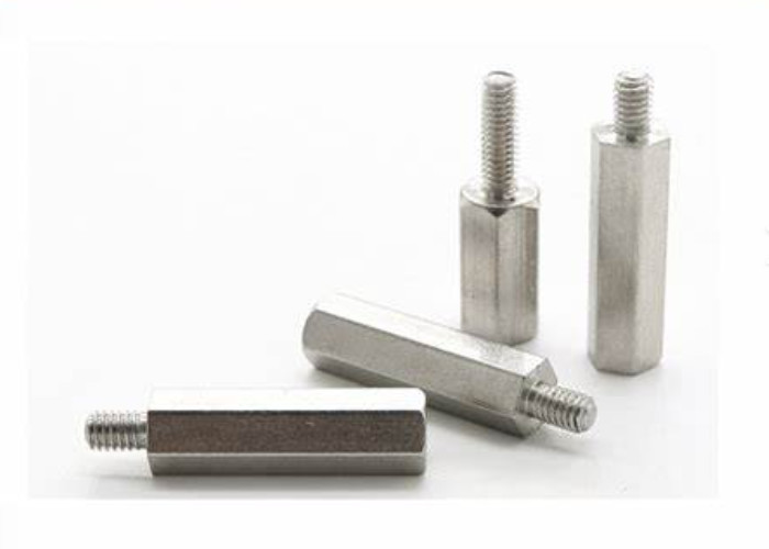 M4 M6 Stainless Steel Male And Female Hexagon Head Standoff ASTM B8 B8M B8T A453 single studs